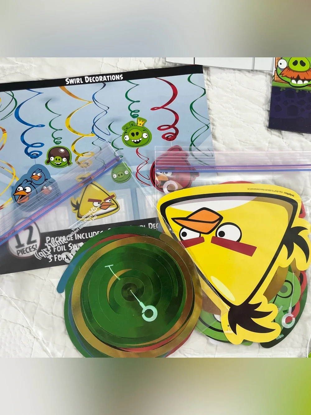 Angry Bird several items